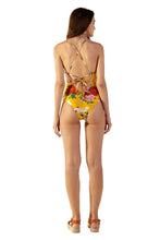 Load image into Gallery viewer, Model Back: Blueman One-Piece Coral Xangai