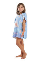 Load image into Gallery viewer, Image 02: Blueman Beach Towel Poncho Mini Surfer Sticker