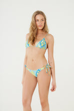 Load image into Gallery viewer, Model Front: Blueman Bottom Bottom Triangle Angel Polen
