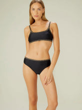 Load image into Gallery viewer, Model Front: Blueman Bottom Bottom Gisele Black
