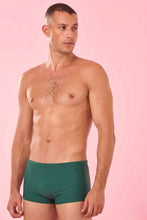 Load image into Gallery viewer, Model Front: Blueman Sunga / Boxer Sunga Army Verde