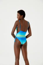 Load image into Gallery viewer, Model Back: Blueman One-Piece Maio Antonella Degrade Sky