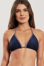 Load image into Gallery viewer, Gallery: Blueman Top Top Navy-Blue Escama