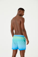 Load image into Gallery viewer, Model Back: Blueman Swim Shorts Short Degrade Sky