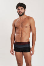 Load image into Gallery viewer, Model Front: Blueman Sunga / Boxer Sunga Army Crepusculo Vinho