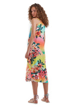 Load image into Gallery viewer, Model Back: Blueman Midi Dress Mikaela Flower Power