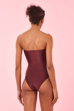 Load image into Gallery viewer, Model Back: Blueman One-Piece Paola Fasano Vinho