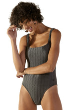 Load image into Gallery viewer, Image 06: Blueman One-Piece Textura Zaz Cinza Preto