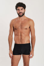 Load image into Gallery viewer, Model Front: Blueman Sunga / Boxer Sunga Berlim Cairo Fit Preto