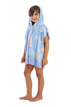 Load image into Gallery viewer, Image 07: Blueman Beach Towel Poncho Mini Surfer Sticker