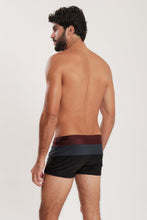 Load image into Gallery viewer, Model Back: Blueman Sunga / Boxer Sunga Army Crepusculo Vinho