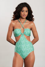 Load image into Gallery viewer, Model Front: Blueman One-Piece Reflexo Carioca