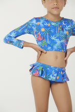 Load image into Gallery viewer, Image 05: Blueman Girl's Two-Piece Biquini Peteca Simpatia Inf