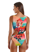 Load image into Gallery viewer, Image 04: Blueman One-Piece Maio Body Flower Power