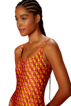 Load image into Gallery viewer, Image 02: Blueman One-Piece Maio Camiseta-Quadrado Ai-Meu-Coracao