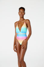 Load image into Gallery viewer, Model Front: Blueman One-Piece Maio Natasha Degrade Mentos