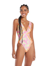 Load image into Gallery viewer, Model Front: Blueman One-Piece Maio Noronha Energia