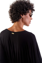 Load image into Gallery viewer, Image 04: Blueman Maxi Dresses New Equilibrio Liso Preto