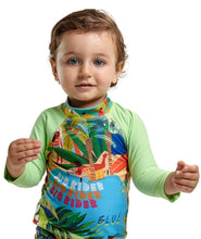 Load image into Gallery viewer, Image 02: Blueman Top Top John Manga Longa Baby Maresia