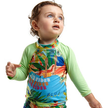 Load image into Gallery viewer, Model Back: Blueman Top Top John Manga Longa Baby Maresia