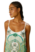 Load image into Gallery viewer, Image 03: Blueman Beach Skirt Vestido Mikaela Azulejaria