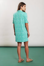 Load image into Gallery viewer, Model Back: Blueman Shirtdress Reflexo Shirtdress
