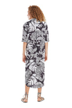 Load image into Gallery viewer, Model Back: Blueman Shirtdress Vestido Chemise Recortes Eclipse
