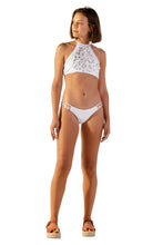 Load image into Gallery viewer, Model Front: Blueman Top Top Ray Off White
