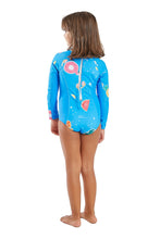 Load image into Gallery viewer, Image 07: Blueman Girl's One-Piece Maio John Manga Longa Sticker
