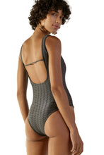 Load image into Gallery viewer, Image 05: Blueman One-Piece Textura Zaz Cinza Preto
