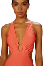 Load image into Gallery viewer, Image 02: Blueman One-Piece Maio Resort Salmao
