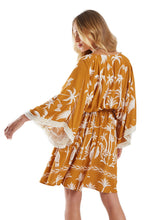 Load image into Gallery viewer, Image 04: Blueman Mini Dress Vestido Kaftan Curto Tucanus
