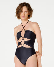 Load image into Gallery viewer, Gallery: Blueman One-Piece Maio Paola Liso Preto
