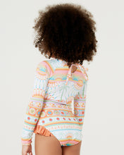 Load image into Gallery viewer, Image 04: Blueman Girl's One-Piece Maio Amber Saudacao Ao Sol Inf
