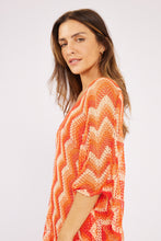 Load image into Gallery viewer, Image 02: Blueman Midi Dress Laranja Midi Dress Tricot
