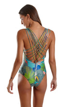 Load image into Gallery viewer, Image 04: Blueman One-Piece Maio Capri Florestinha Verde
