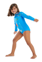 Load image into Gallery viewer, Image 05: Blueman Girl's One-Piece Maio John Manga Longa Sticker
