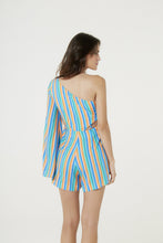 Load image into Gallery viewer, Model Back: Blueman Beach Playsuits / Rompers Macaquinho Detalhe Lateral Sistere
