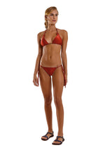 Load image into Gallery viewer, Model Front: Blueman Bottom Bottom Sexy Liso Vermelho
