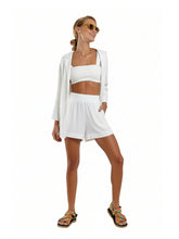 Load image into Gallery viewer, Model Front: Blueman Beach Short Short Sol Liso
