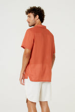 Load image into Gallery viewer, Model Back: Blueman T-Shirt For Men Camisa Free Soft Marrom
