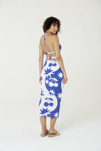 Load image into Gallery viewer, Model Back: Blueman Beach Skirt Bottom Set Cerise
