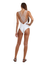 Load image into Gallery viewer, Model Back: Blueman One-Piece Maio Capri Branco

