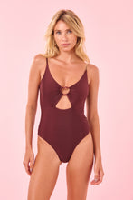Load image into Gallery viewer, Model Front: Blueman One-Piece Maui Vinho
