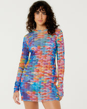 Load image into Gallery viewer, Gallery: Blueman Mini Dress Vestido Tule Manga Longa Escama
