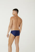 Load image into Gallery viewer, Model Back: Blueman Sunga / Boxer Sunga Ricky Azul-Marinho
