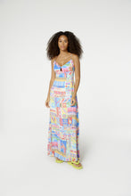 Load image into Gallery viewer, Model Front: Blueman Maxi Dresses Vestido Cropped Lea 1972
