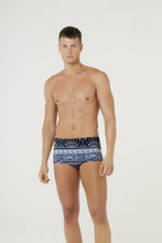 Load image into Gallery viewer, Model Front: Blueman Sunga / Boxer Sunga Army Saudacao Ao Sol Pb

