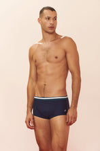 Load image into Gallery viewer, Model Front: Blueman Sunga / Boxer Sunga Army New Onassis Azul-Marinho
