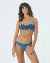 Load image into Gallery viewer, Model Front: Blueman Set Bikini Bombom Jeans
